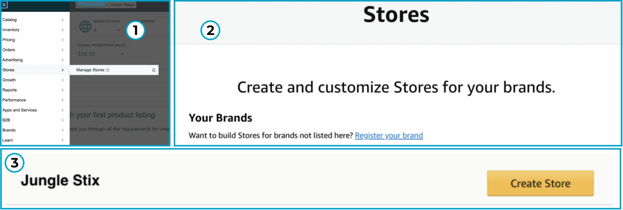 create an Amazon Storefront