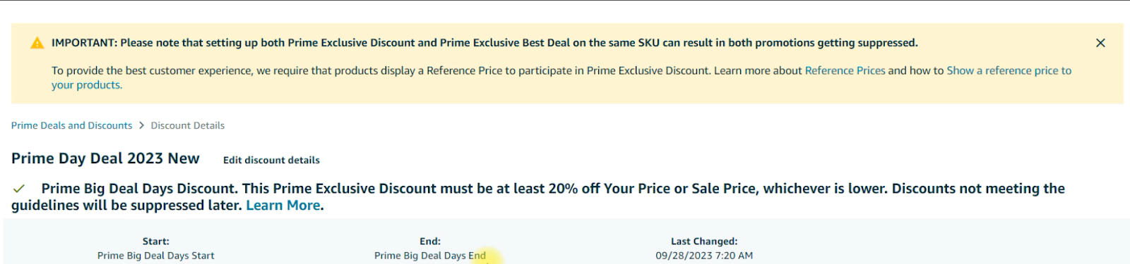 amazon prime exclusive discount